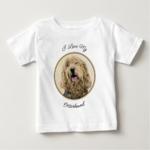 Otterhound-målning - Cute Original Hund Art T Shirt