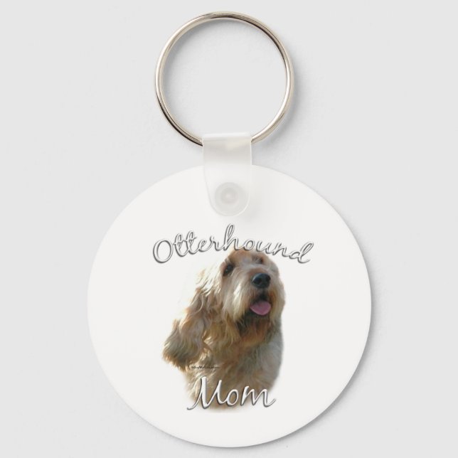 Otterhound Mamma 2 Nyckelring (Framsida)