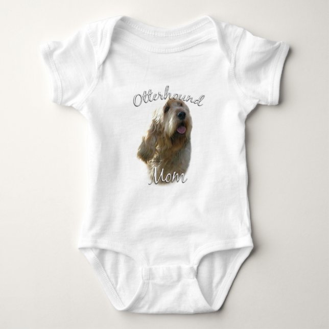 Otterhound Mamma 2 T Shirt (Framsida)