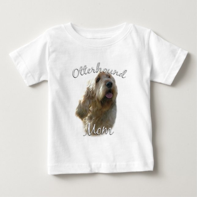 Otterhound Mamma 2 Tee Shirt (Framsida)