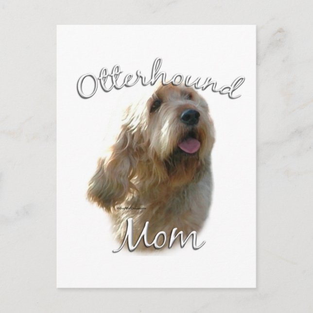 Otterhound Mamma 2 Vykort (Framsida)