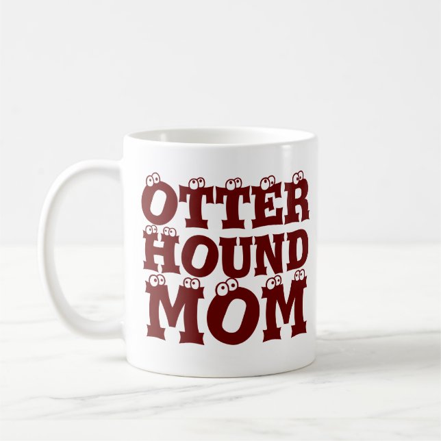 Otterhound Mamma Kaffemugg (Vänster)