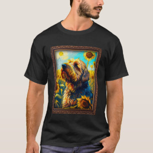 Otterhound Painting Solros Flower Mamma Women Flo T Shirt