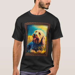 Otterhound Painting Solros Flower Mamma Women Flo T Shirt