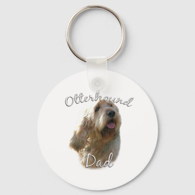 Otterhound Pappa 2 Nyckelring (Framsida)