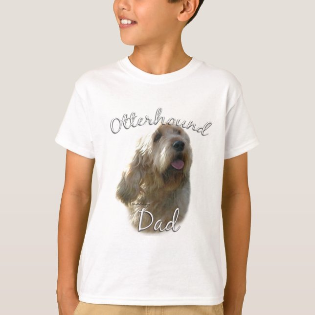 Otterhound Pappa 2 T-shirt (Framsida)
