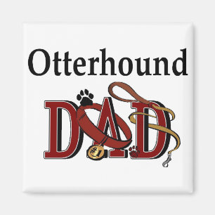 Otterhound Pappa-gåvor Magnet
