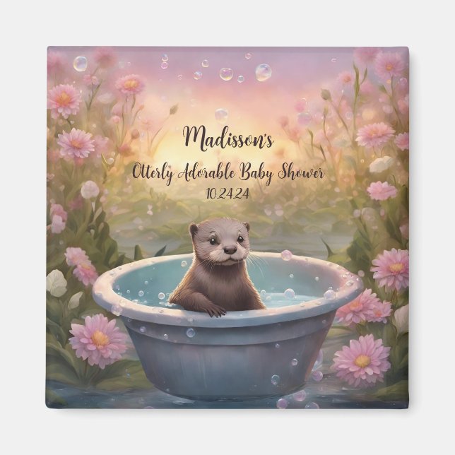 Otterligt bra babyskor magnet (Framsidan)