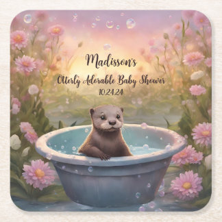 Otterligt bra babyskor underlägg papper kvadrat