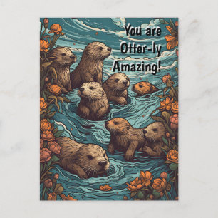 Otterligt fantastisk vykort