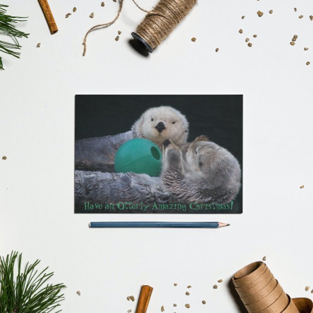 Otterligt fantastiska havsuttrar helg vykort (In Situ)