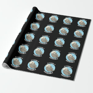 Otterly Adsible Funny Otter Pun Presentpapper