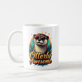 Otterly Fantastisk, Funny Sea Otter Älskare Kaffemugg