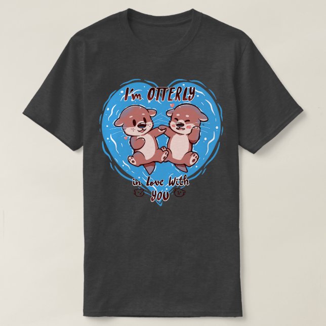 Otterly i Kärlek T Shirt (Design framsida)