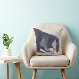 Otterly sleek kudde