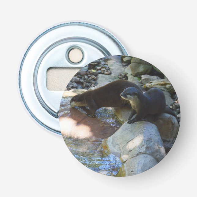 Otters Drinking, Flaska-öppnare Flasköppnare (Framsidan)