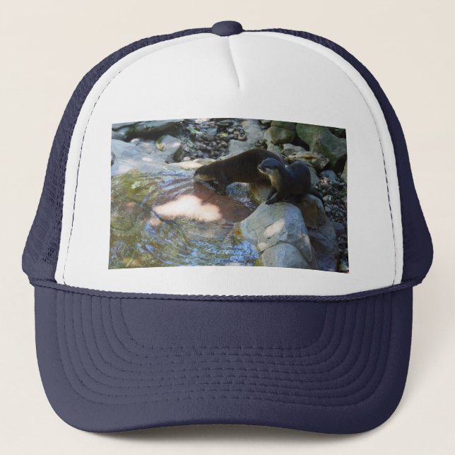 Otters Drinking, lastbilschaufförer Keps (Framsida)