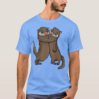 Otters Hugger T Shirt