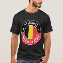 Ottignies Louvain la Neuve, Belgien Stad T-Shirt