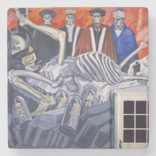 Otto Dix, den moderna världens gudar Poster Stone Stenunderlägg