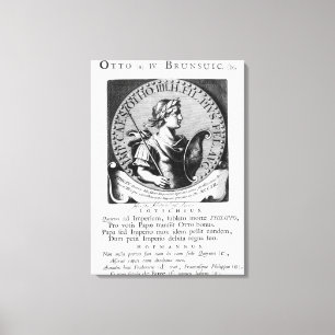 Otto dropp av Brunswick Canvastryck