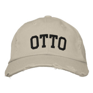 Otto Embroized Hat Broderad Keps
