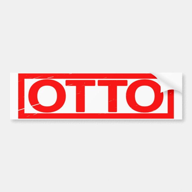 Otto Frimärke Bildekal (Framsidan)