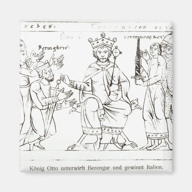 Otto I Skicka till Berenger II Magnet (Framsidan)