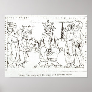 Otto I Skicka till Berenger II Poster