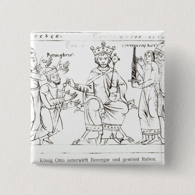 Otto mig som sänder till Berenger II Knapp (Framsida)