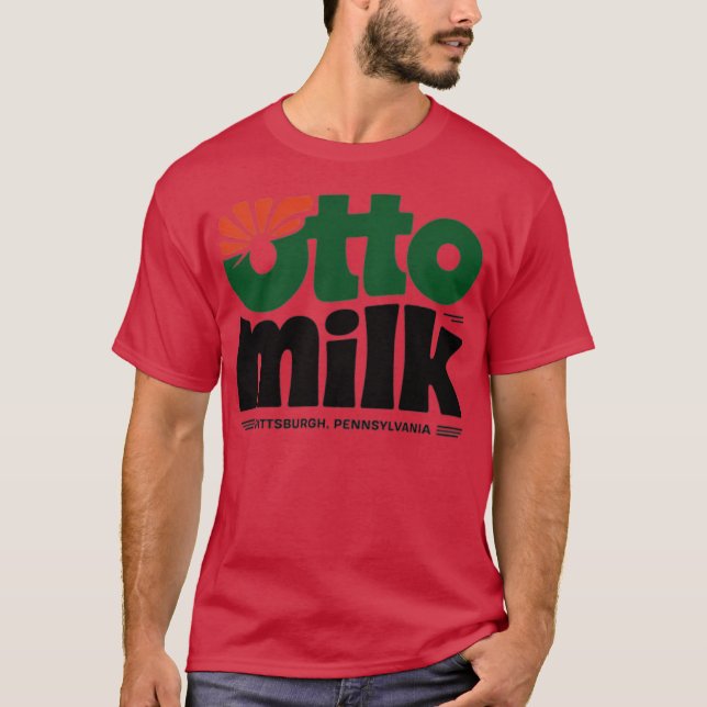 Otto Mjölk Company - Pittsburgh T Shirt (Framsida)