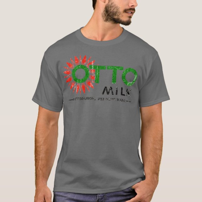 Otto Mjölk Company - Pittsburgh T Shirt (Framsida)