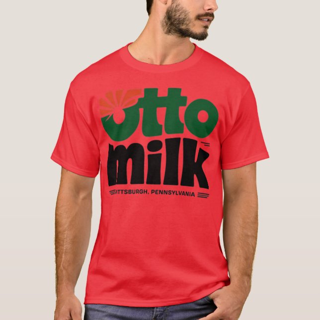 Otto Mjölk Company - Pittsburgh T Shirt (Framsida)