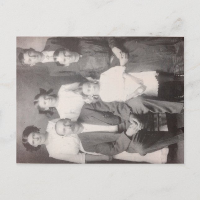 OTTO OCH ANNA FABIANKE FAMILY VYKORT (Framsida)