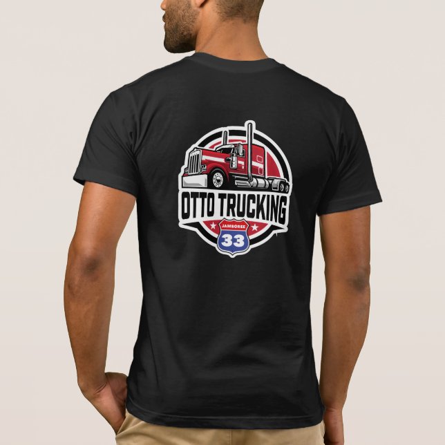 Otto Trucking #1 T Shirt (Baksida)