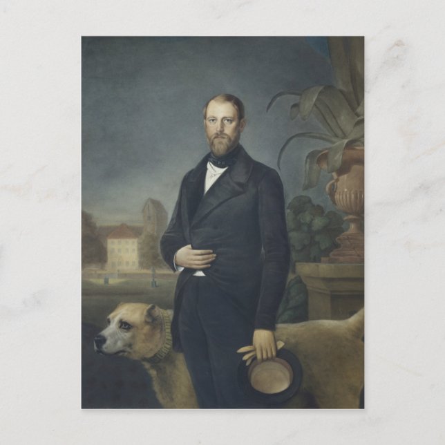 Otto von Bismarck, 1850 Vykort (Framsida)