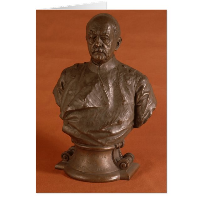 Otto von Bismarck, 1886 Hälsningskort (Framsidan)