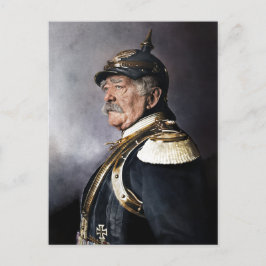 Otto von Bismarck 1894 Colorized Vykort