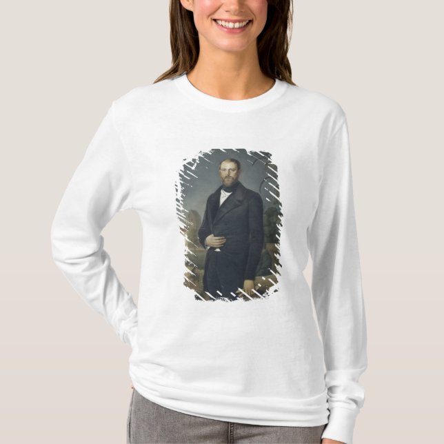 Otto von Bismarck, c.1850 T-shirt (Framsida)