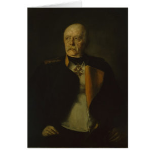 Otto von Bismarck, c.1890 Hälsningskort