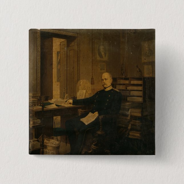 Otto von Bismarck i hans studie Knapp (Framsida)