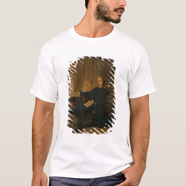 Otto von Bismarck i hans studie T-shirt (Framsida)