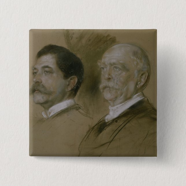 Otto von Bismarck och hans Son Herbert Knapp (Framsida)