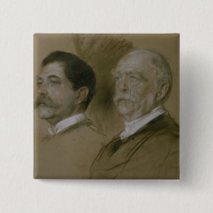 Otto von Bismarck och hans Son Herbert Knapp
