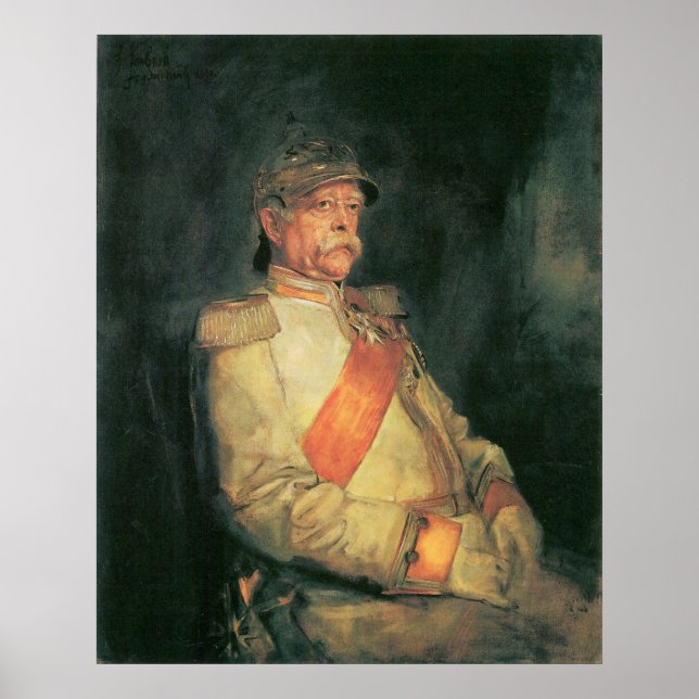 Otto von Bismarck Poster (Framsidan)