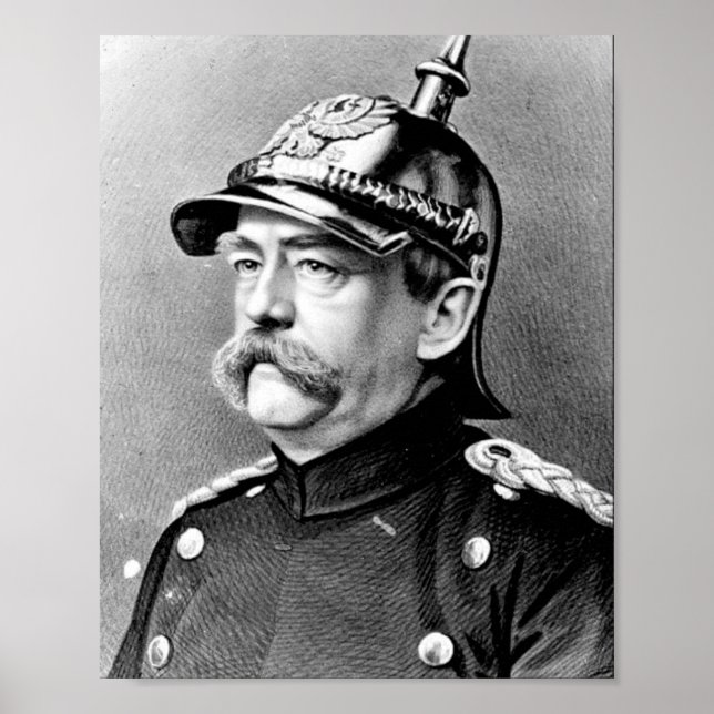 Otto Von Bismarck Poster (Framsidan)
