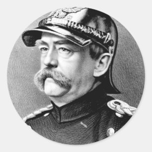 Otto Von Bismarck Runt Klistermärke
