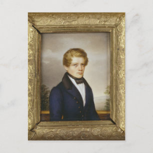 Otto von Bismarck som Student, 1833 Vykort