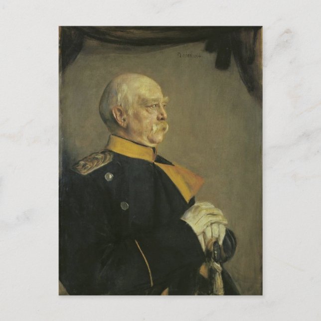 Otto von Bismarck Vykort (Framsida)