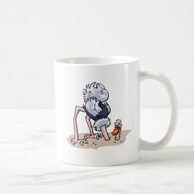 Otto von Ostrich Kaffemugg (Höger)